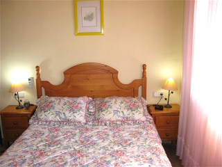 Schlafzimmer in der ersten Etage